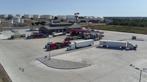 Southern Tire Mart & Fuel Station - by Cross Roads Concrete Services