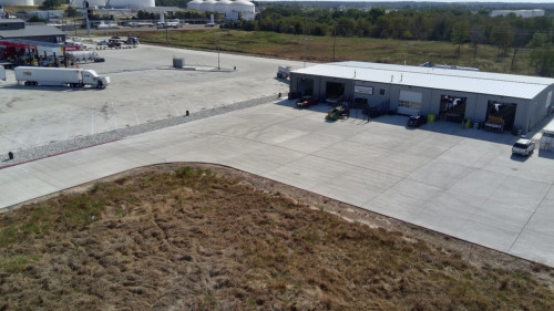 Southern Tire Mart & Fuel Station - by Cross Roads Concrete Services