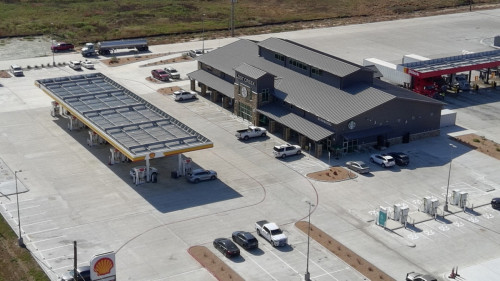Southern Tire Mart & Fuel Station - by Cross Roads Concrete Services